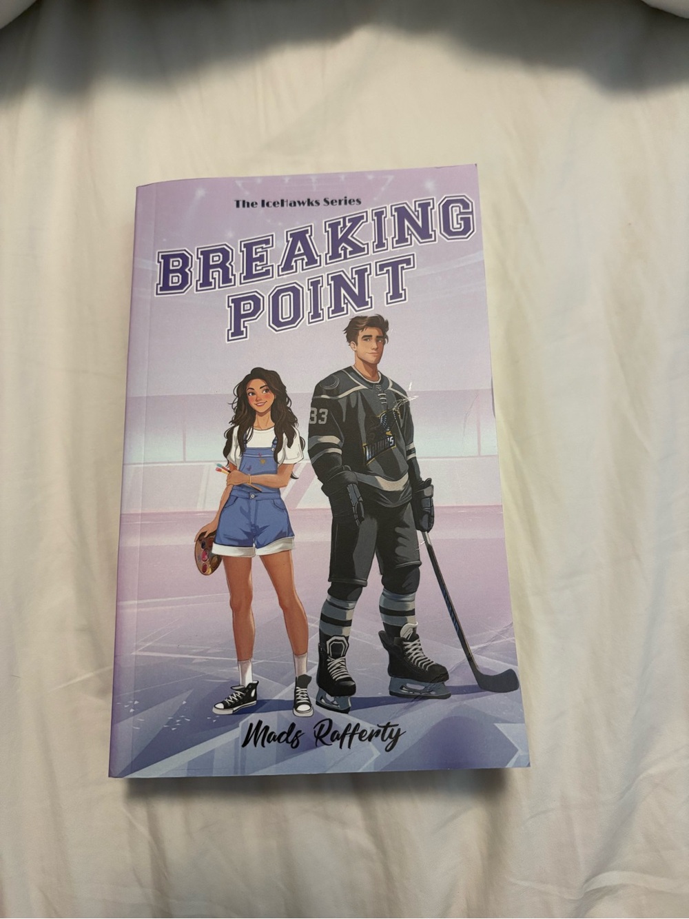 Amazon Purple & Black 'Breaking Point' IceHawks Graphic Paperback